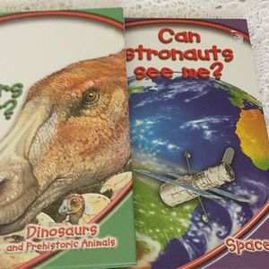 Pair of Kids Science Ask Me Books